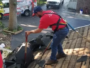 Gean Roofing getting the job done